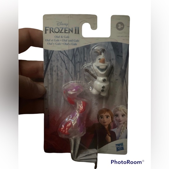 Disney Frozen 2 Olaf & Gale Mini Figure Toy NWT - Picture 1 of 3